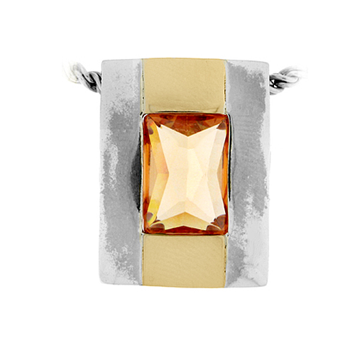 Silver and Gold Pendant
