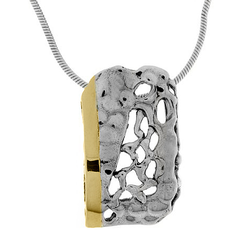 Silver and Gold Pendant