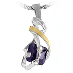 Silver and Gold Pendant