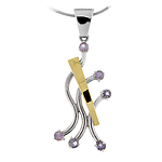 Silver and Gold Pendant
