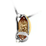 Silver and Gold Pendant