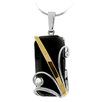 Silver and Gold Pendant