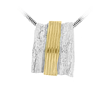 Silver and Gold Pendant