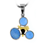 Silver and Gold Pendant
