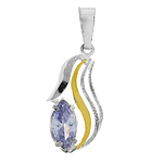 Silver and Gold Pendant