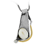 Silver and Gold Pendant