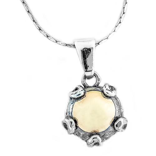 Silver and Gold Pendant