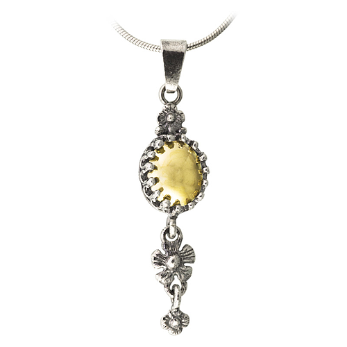 Silver and Gold Pendant