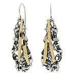Silver and Gold Earrings