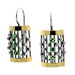 Silver and Gold Earrings