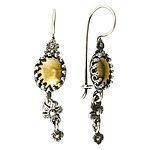 Silver and Gold Earrings