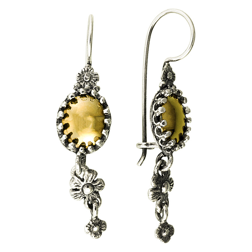 Silver and Gold Earrings