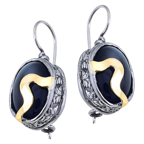 Silver and Gold Earrings