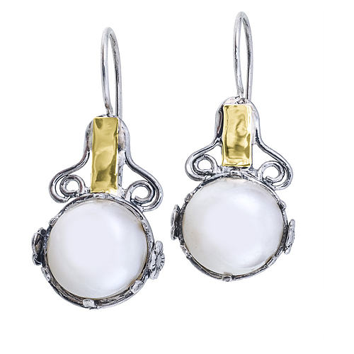 Silver and Gold Earrings