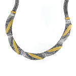 Silver and Gold Necklace