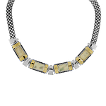 Silver and Gold Necklace