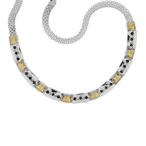 Silver and Gold Necklace