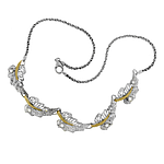 Silver and Gold Necklace