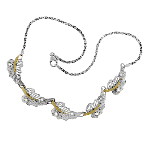 Silver and Gold Necklace