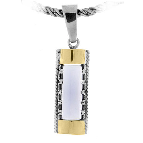 Silver and Gold Pendant