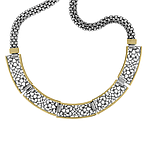 Silver and Gold Necklace