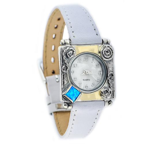 Silver and Gold Watch