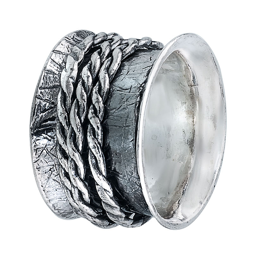 Silver Spinner Ring