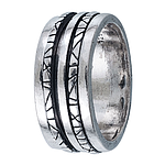 Silver Spinner Ring