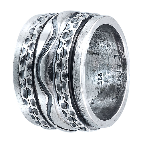 Silver Spinner Ring