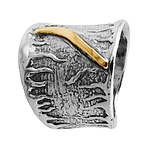 Silver and Gold Ring