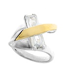 Silver and Gold Ring