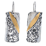 Silver and Gold Earrings