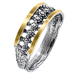 Silver and Gold Ring 