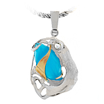 Silver and Gold Pendant
