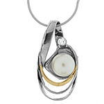 Silver and Gold Pendant