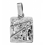 Silver Pendant "Autumn"