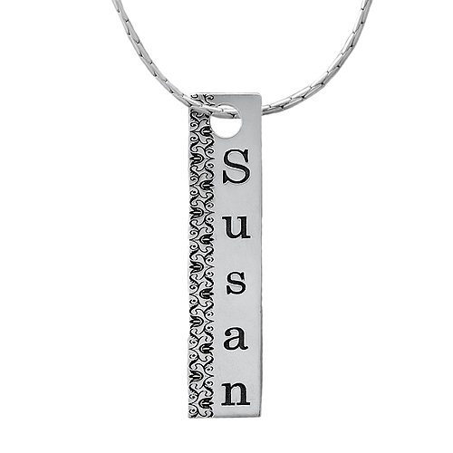 Silver Name Necklace