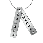 Silver Name Necklace