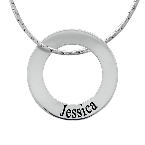 Silver Name Necklace