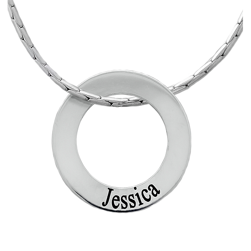 Silver Name Necklace