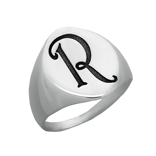 Silver Name Ring