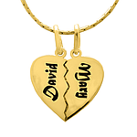 Gold or Platinum Plated Necklace