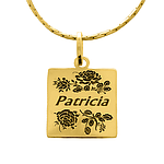 Gold or Platinum Plated Necklace