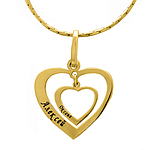 Gold or Platinum Plated Necklace