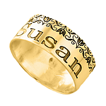 Gold or Platinum Plated Ring