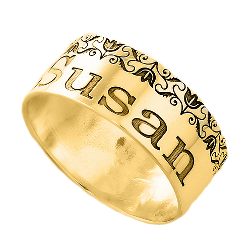 Gold or Platinum Plated Ring