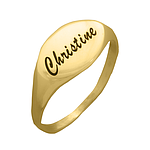 Gold or Platinum Plated Ring