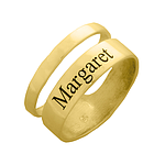 Gold or Platinum Plated Ring