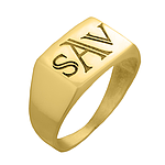 Gold or Platinum Plated Ring