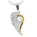 Silver and Gold Pendant